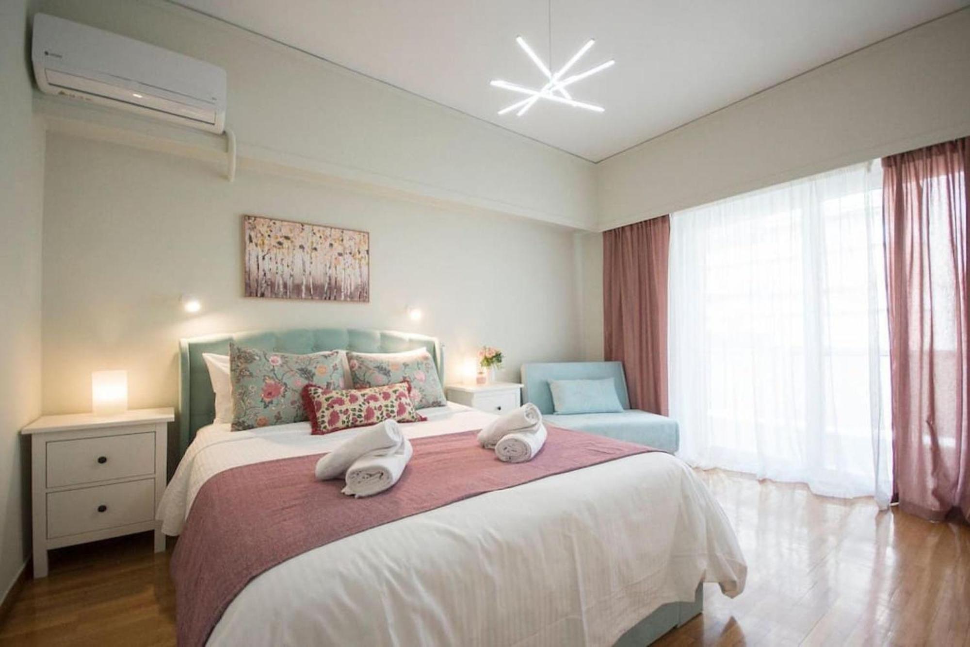Alkuoni Lux Flat At Pfaliro 아테네 외부 사진